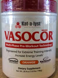 vasocor preworkout supplement